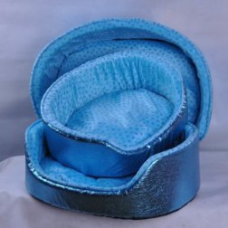 Blink Surface Dog Bed With Paw Pattern Print Size S-L