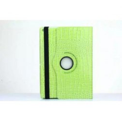 360 Rotating Case for Apple iPad Pro with Auto Wake/Sleep Function (Crocodile Green)
