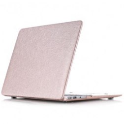 Silk Leather Macbook Case ( Gold )