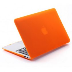 Soft Touch Cover For Macbook ( Orange )