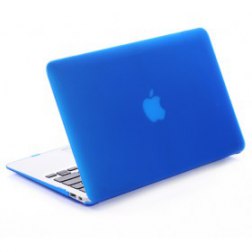Soft Touch Cover For Macbook ( Deep Blue )
