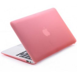 Soft Touch Cover For Macbook ( Pink )