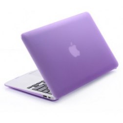 Soft Touch Cover For Macbook ( Purple )