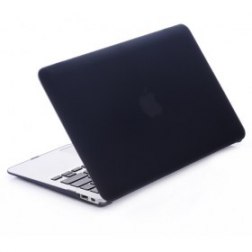 Soft Touch Cover For Macbook ( Black )