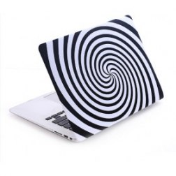 Swirl Pattern Cover For Macbook