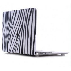 Straight Zebra Pattern Cover For Macbook