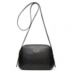 Chic Mini Genuine Leather Tote Shoulder Bag Double Zipper