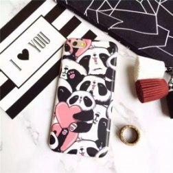 Silicone Panda iPhone Shell