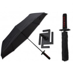 Bleach Cosplay Black Zangetsu's Triple Folding Umbrella