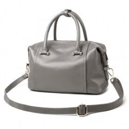 More Color Genuine Leather Shoulder Handbag