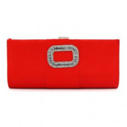Clasp Flap Purse Evening Bag Clutch