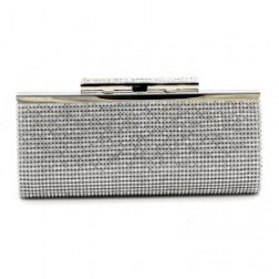 Crystal Rhinestone Clutch Wedding Bridal Evening Handbag