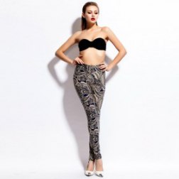 Seamless Full Length Printed Leggings