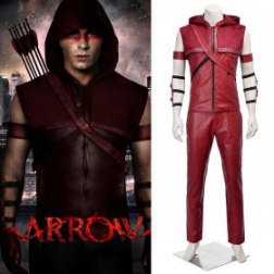 Red Arrow Roy Harper Cosplay Costume