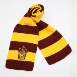 Harry Potter Gryffindor, Hufflepuff, Slytherin and Ravenclaw Scarf Muffler Wrap For Cosplay