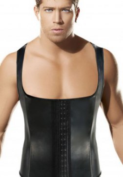 Men's Long Line Waist Training Corset