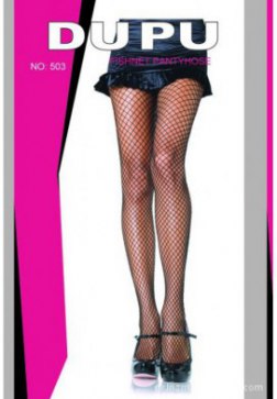 Sheer Crotchless Pantyhose