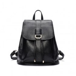 Casual PU Leather Backpack