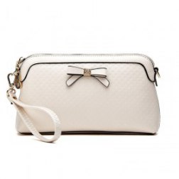 Rhinestone Bowknot Shoulder Bag Clutch