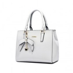 Bowknot Pendant Tote Handbag