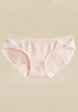 Cute Style Lace Trim Panty