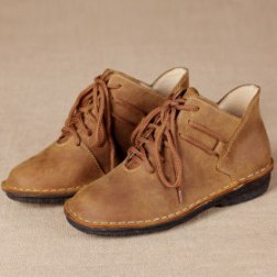 Flat Round Toe Boots