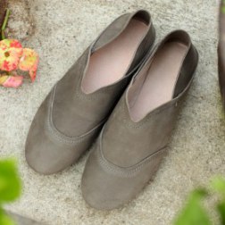 Vintage Style Loafer Stitched Shoes