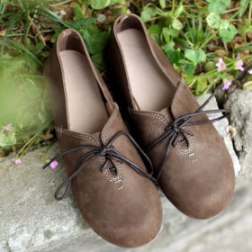 Vintage Style Lace-up Flat Shoes