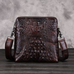 Men’s Genuine Leather Shoulder Bag