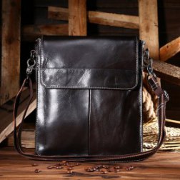 Men’s Leather Shoulder Bag