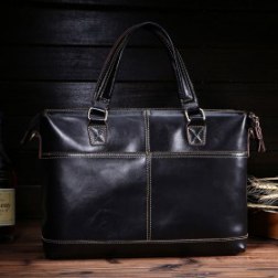 Men’s Leather Tote Bag