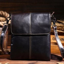 Men’s Leather Shoulder Bag