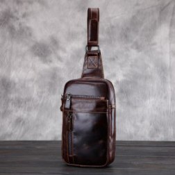 Men's Leather Chest Pack