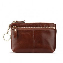 Women's Leather Coins Case