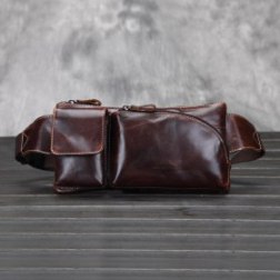 Leather Waist Backpack