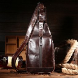 Men's Leather Chest Pack
