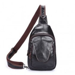 Men's Leather Chest Pack