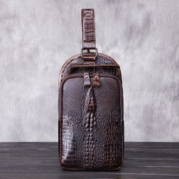 Men's leather Crossbody Bag