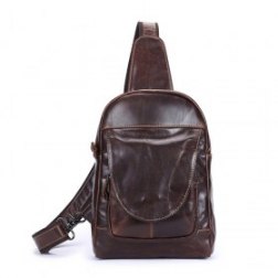 Men's Leather Chest Pack