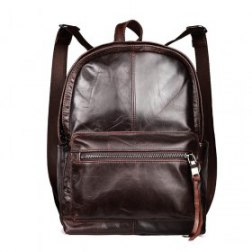 Retro Leather Backpack