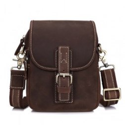 Men's Leather Shoulder Bag