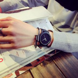 Sleek Sequin Dial Watch