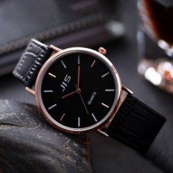 Sleek Concise Couple Watch
