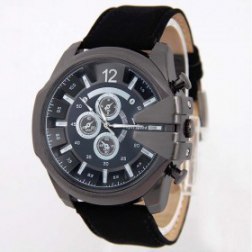 Casual Quartz Watch With Multiple Scales For Men