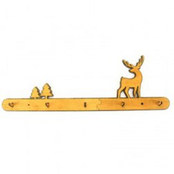 Unique DIY Handmade Reindeer Hooks For Wall Decor