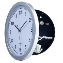 Wall Clock With Hidden Safe