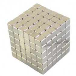 216PCS 5MM Square or Round Magnetic Block Puzzle Educational Toy For Intelligence Development