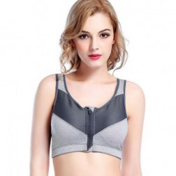 Women's High Impact Wirefree Magiclift Zippered Sports Bra