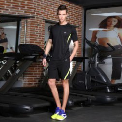 Men's Quick Dry Loose Sport Tank Top and Short Set