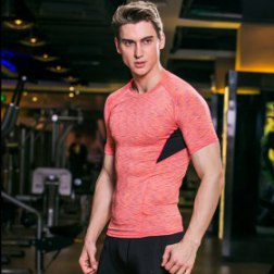 Men's Short Sleeve Running Quick Dry T-Shirt